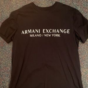 Black Armani Exchange T Shirt
